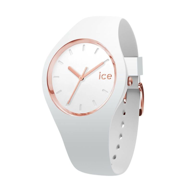 ICE GLAM - White Rose-gold - S37