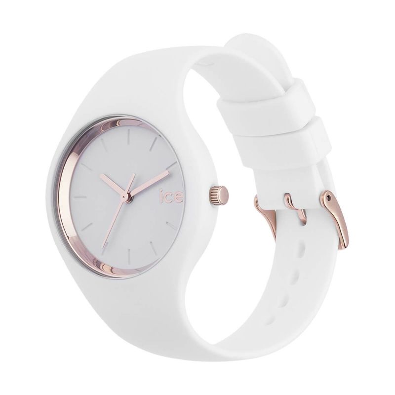 ICE GLAM - White Rose-gold - S37
