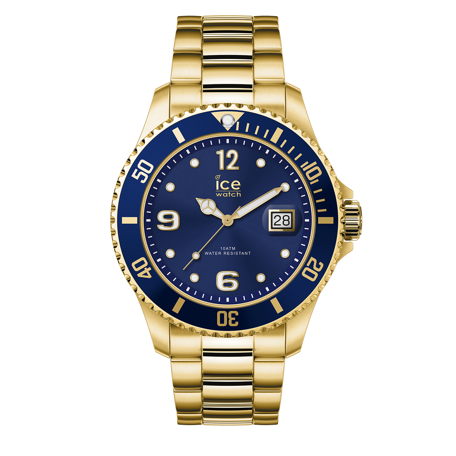 Ice watch steel blue silver hot sale