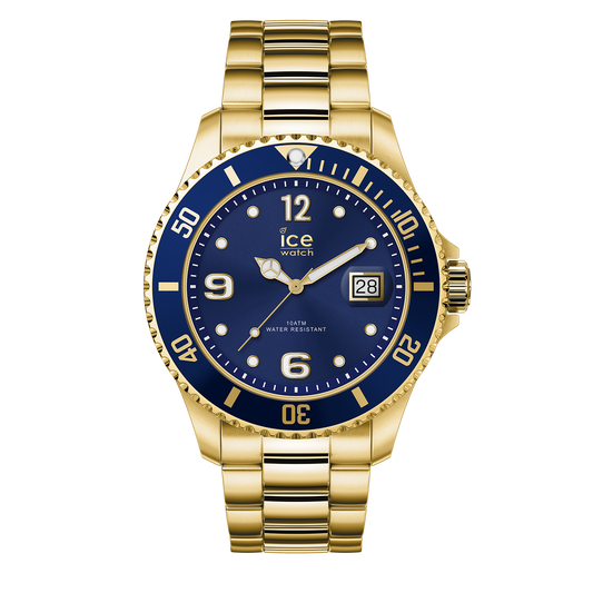 ICE STEEL - Gold Blue