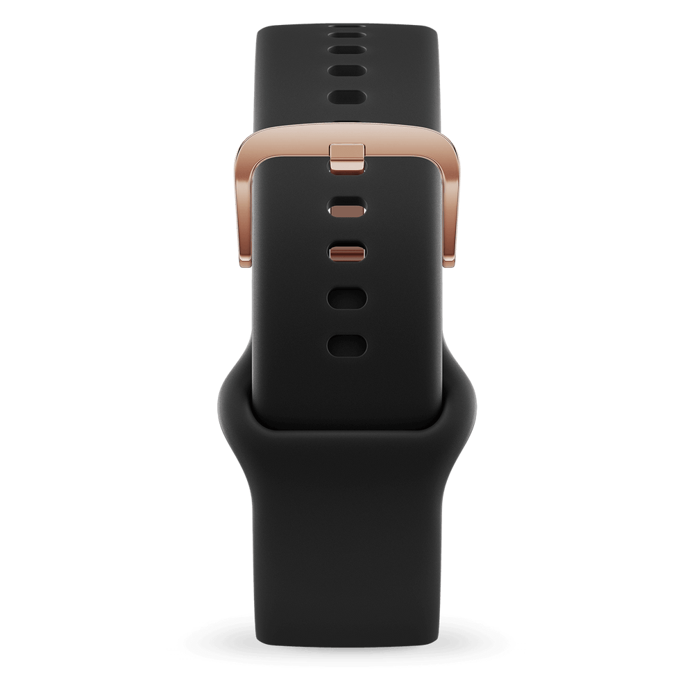 Band - Black - Rosegold Buckle - 22mm - ICE 2.0 (1.96)