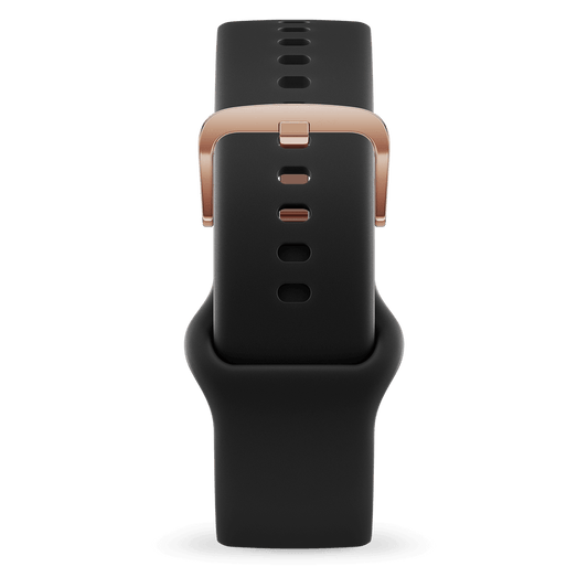 Band - Black - Rosegold Buckle -  22mm - ICE 2.0 (1.96)