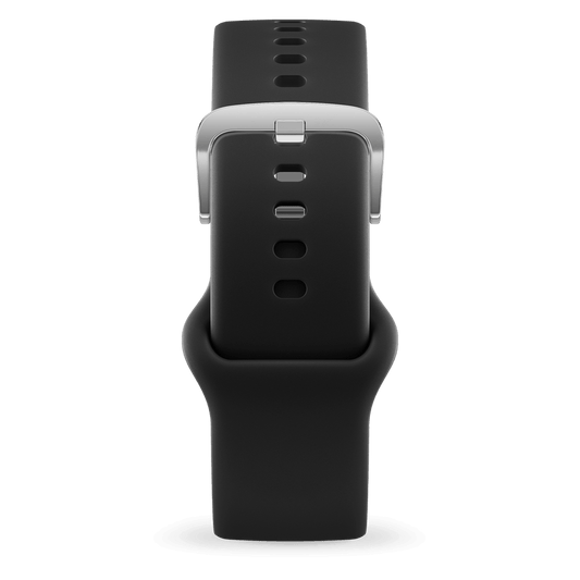 Band - Black - Silver Buckle -  22mm - ICE 2.0 (1.96)