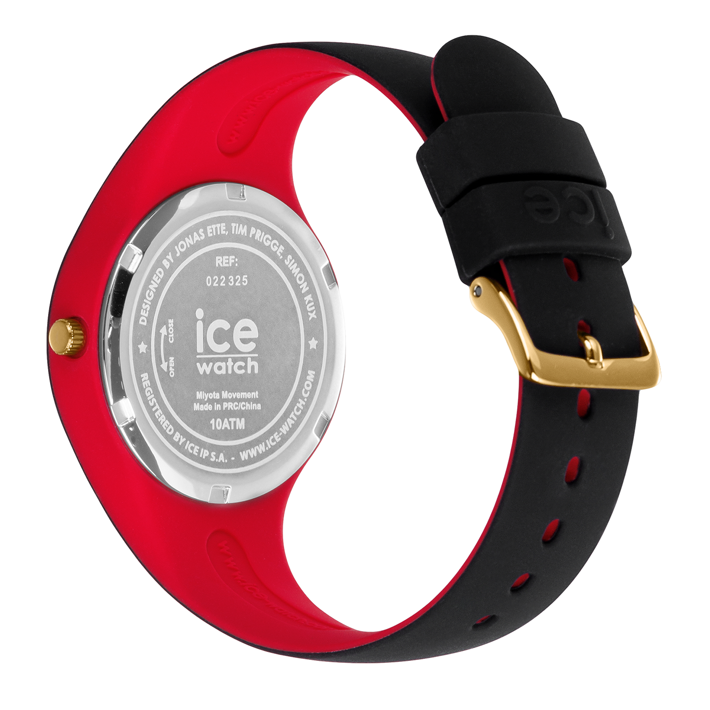 ICE LOULOU - Black Gold Glitter - Small