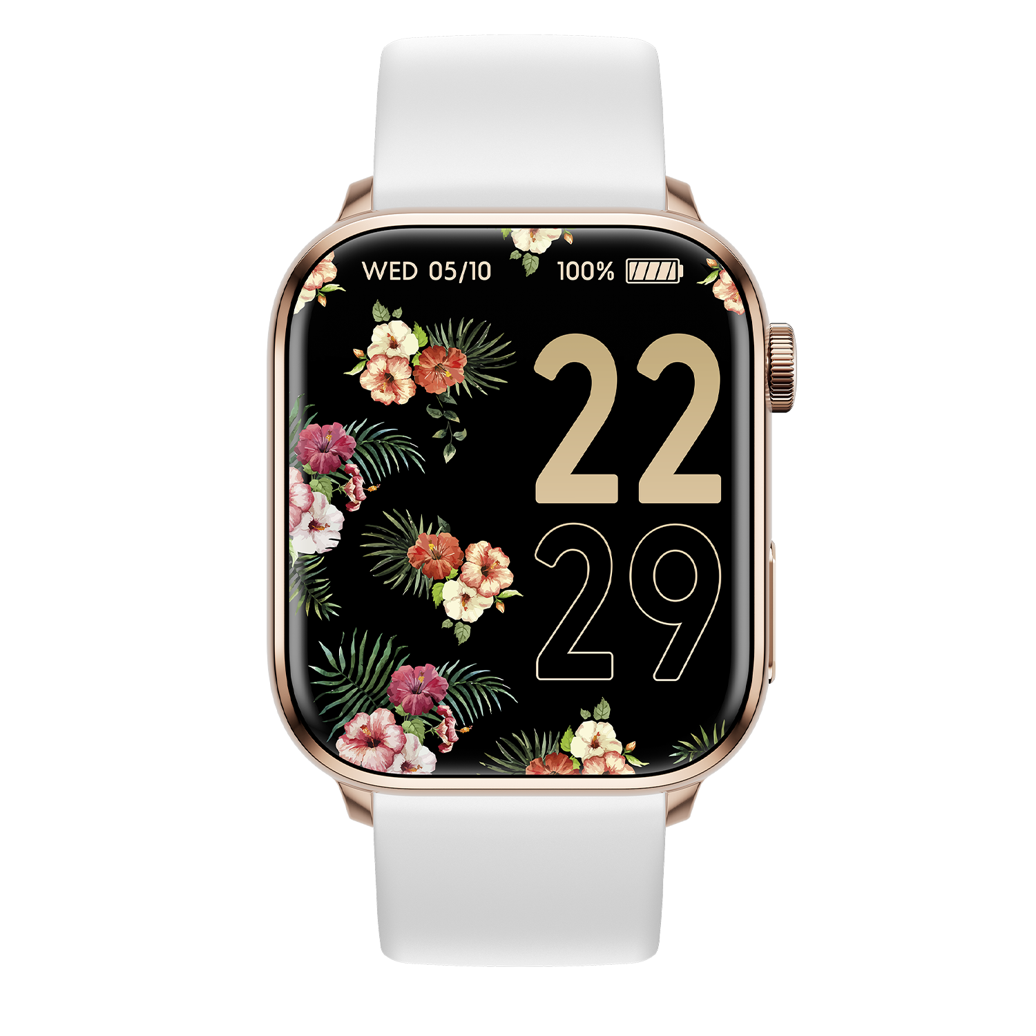 Ice Smart Rose Gold White Rectangular – Ice-Watch