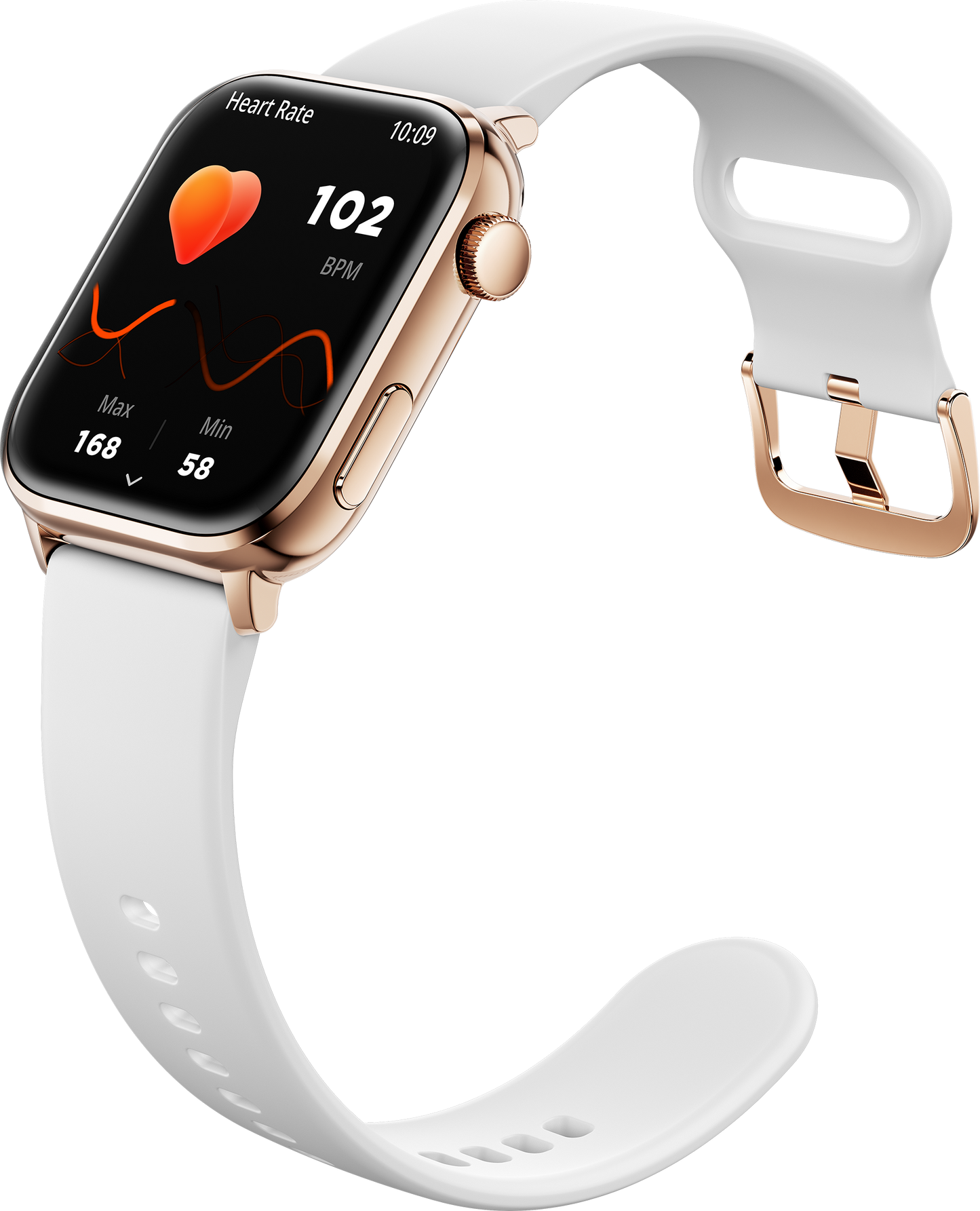 Ice Smart 2.0 - Rose Gold - White - Rectangular - 1.96