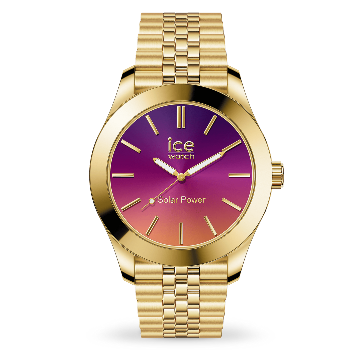 ICE STEEL - Gold Night Pink - Solar - Small