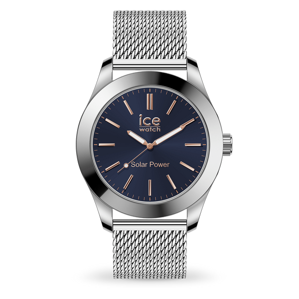ICE STEEL SOLAR Silver Dark Blue