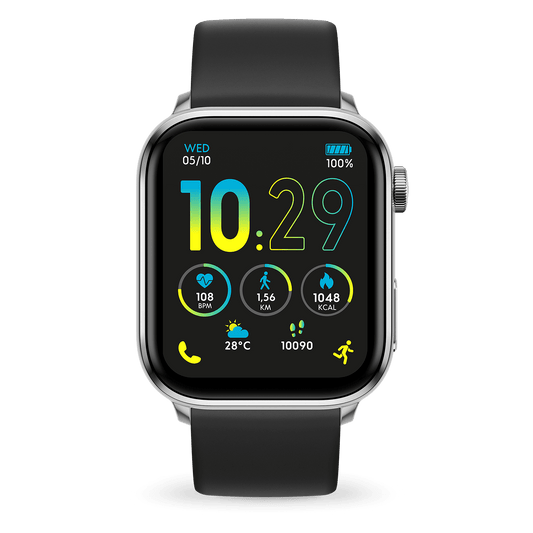 Ice Smart 3.0 - Silver - Black - Rectangular - 1.78 - GPS