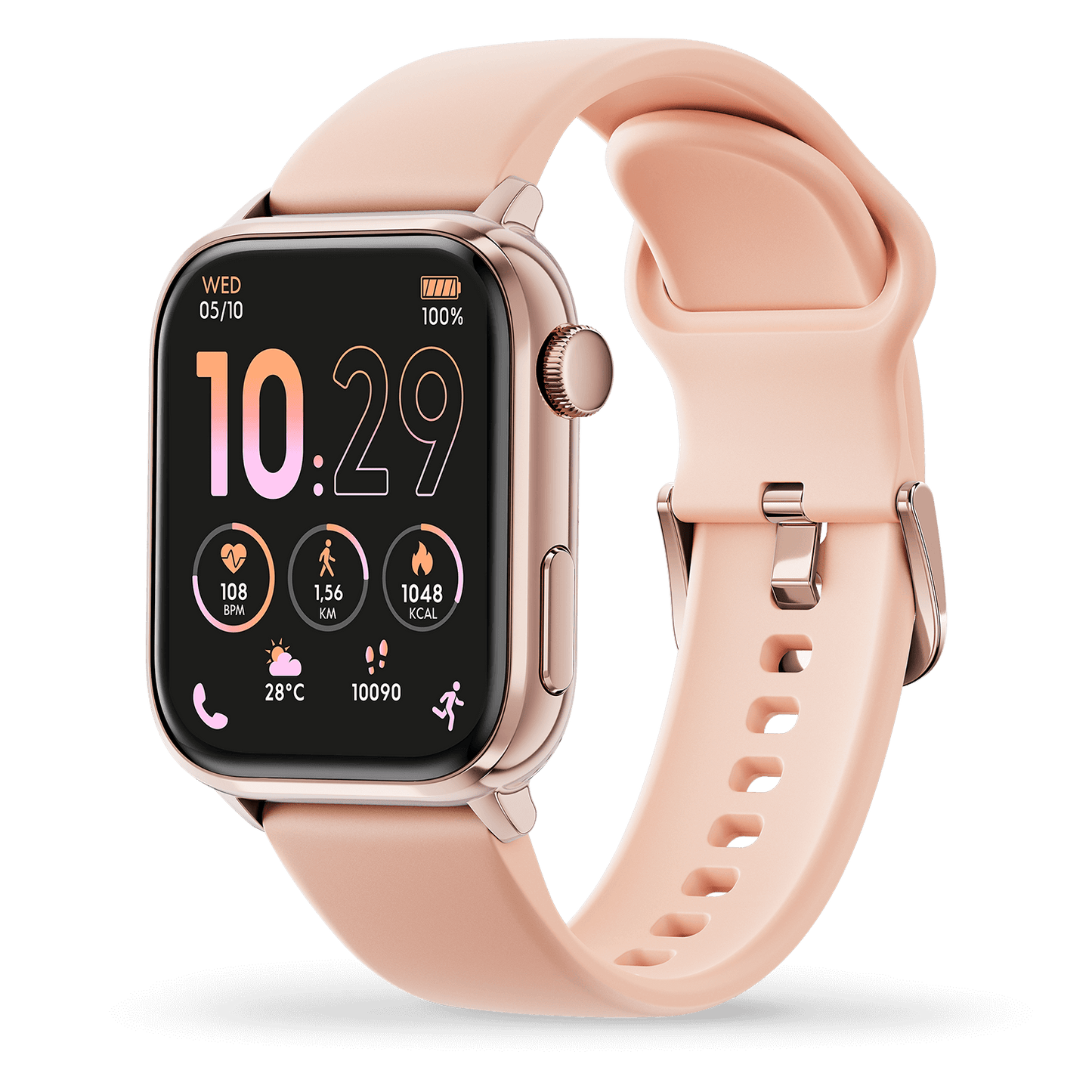 Ice Smart 3.0 - Rose Gold - Nude - Rectangular - 1.78 - GPS