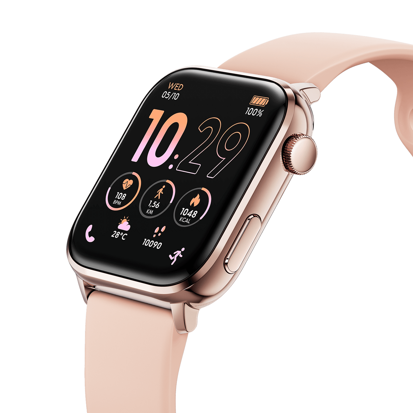 Ice Smart 3.0 - Rose Gold - Nude - Rectangular - 1.78 - GPS