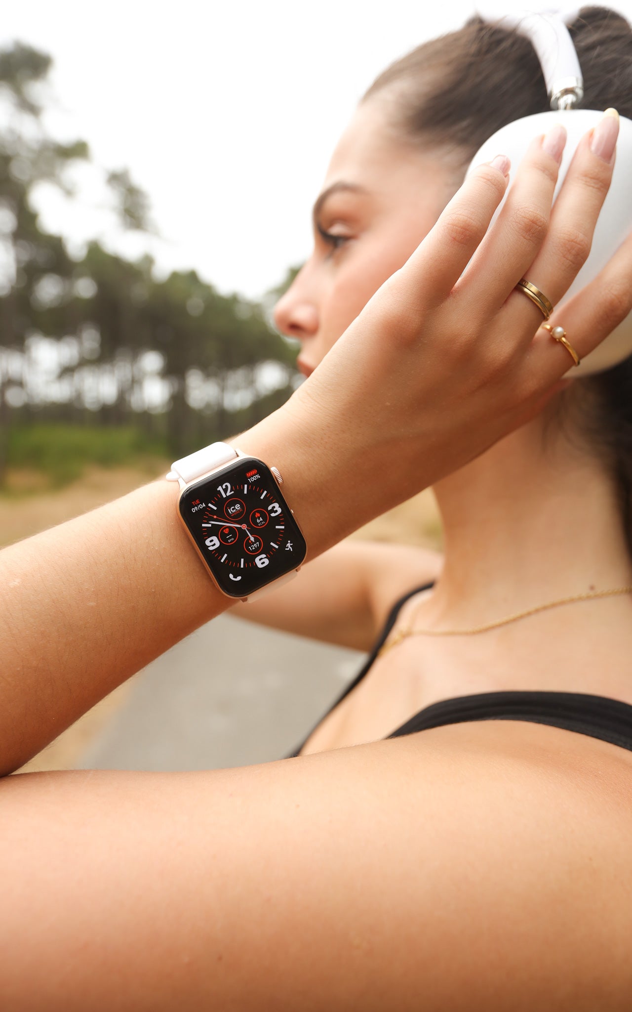 ICE SMART 3.0 RECTANGULAR 1.78 Rose-Gold Nude