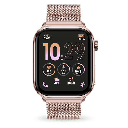 Ice Smart 3.0 - Rose Gold - Milanese - Rectangular - 1.78