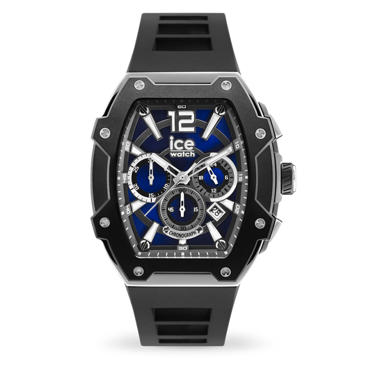 Ice Boliday - Black Blue Silver - Steel - Large