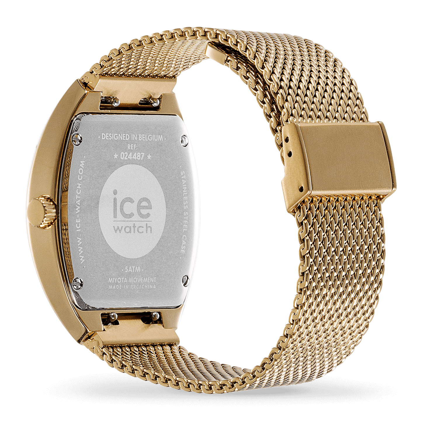 Ice Boliday - Dome - Metal Mesh - White Gold - Small