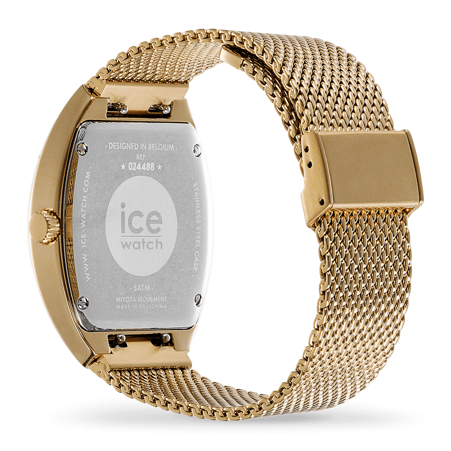 Ice Boliday - Dome - Metal Mesh - Pink Gold