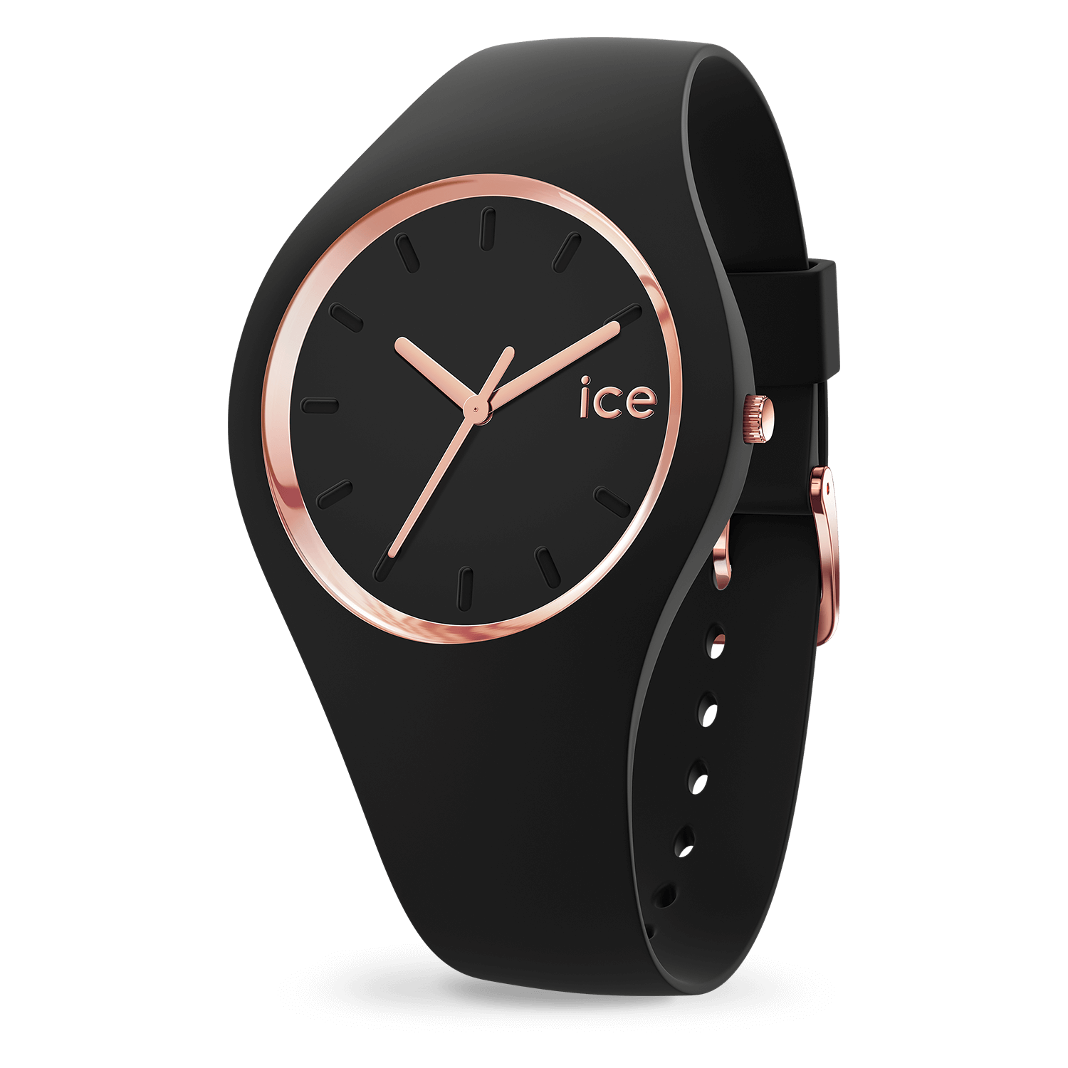 ICE GLAM BLACK ROSE-GOLD – Ice-Watch Malaysia - Main Image
