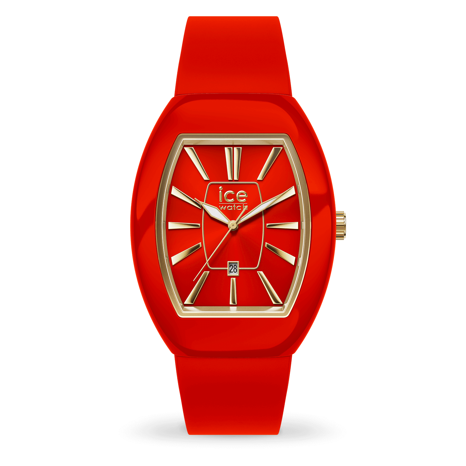 Ice-Watch ICE Boliday Dome Dames Horloge Met Siliconen Band - Klein 37mm