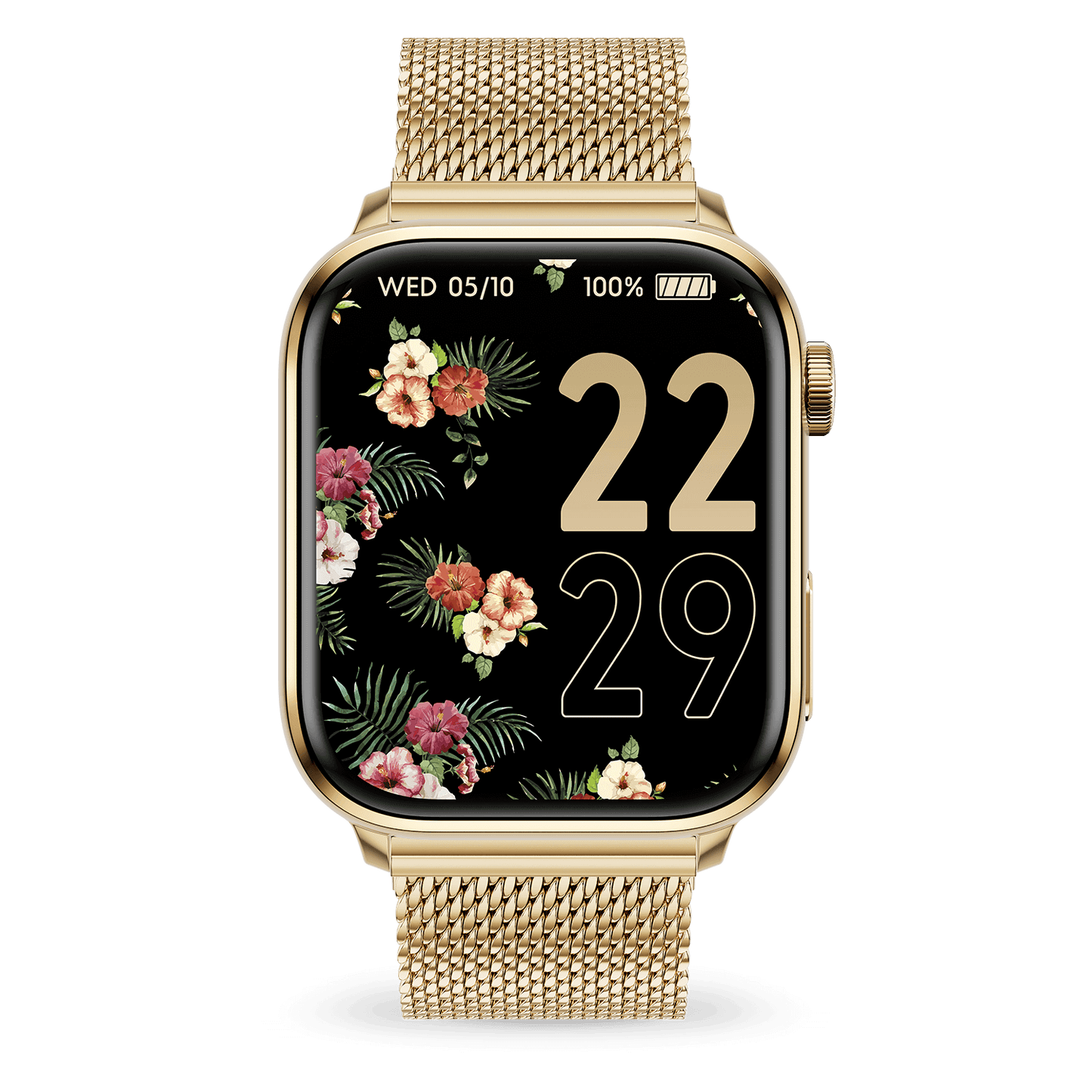 Ice Smart 2.0 - Gold - Milanese - Rectangular - 1.96