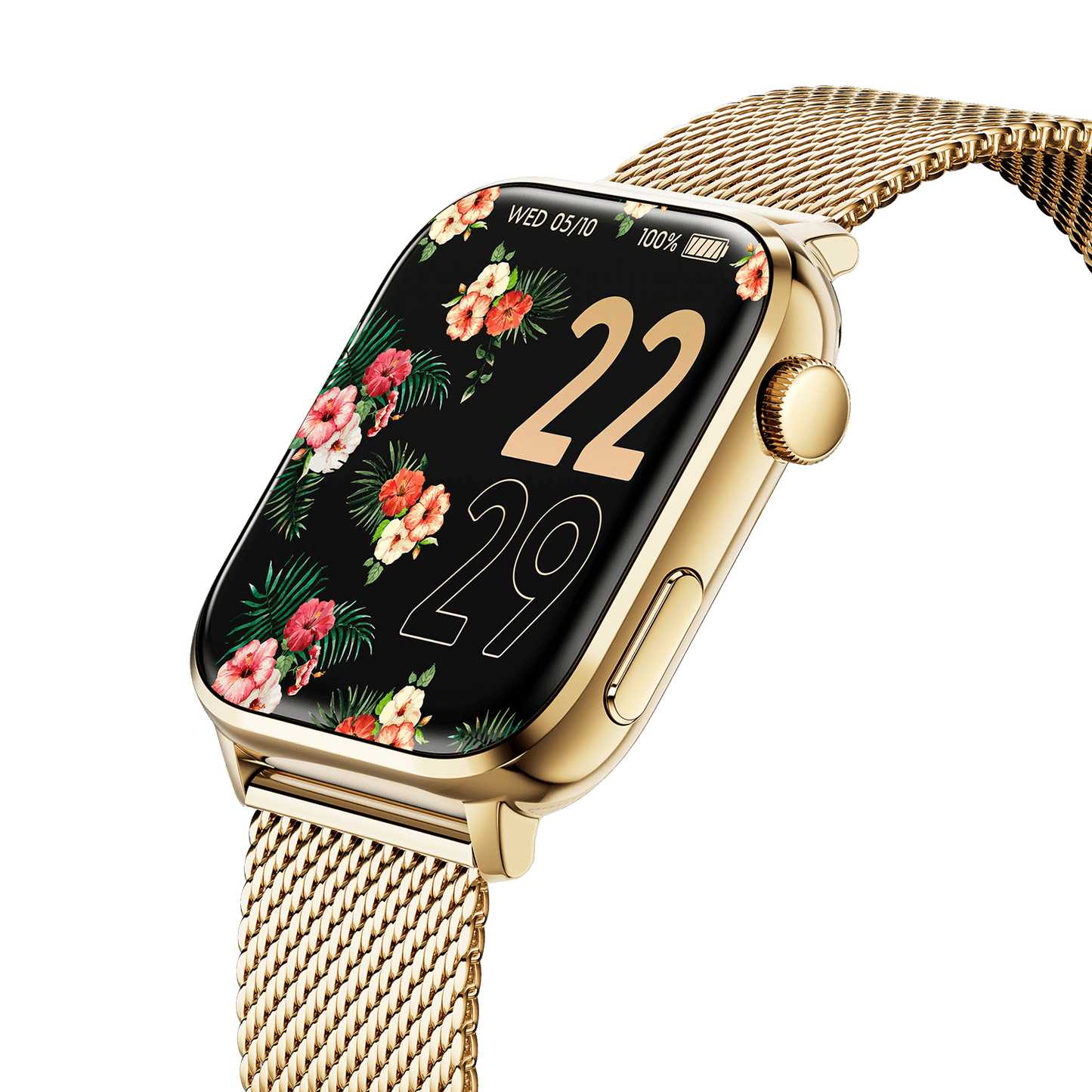 Ice Smart 2.0 - Gold - Milanese - Rectangular - 1.96