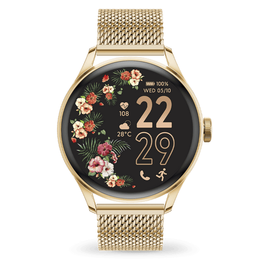 Ice Smart 2.0 - Gold - Milanese - Round - 1.2