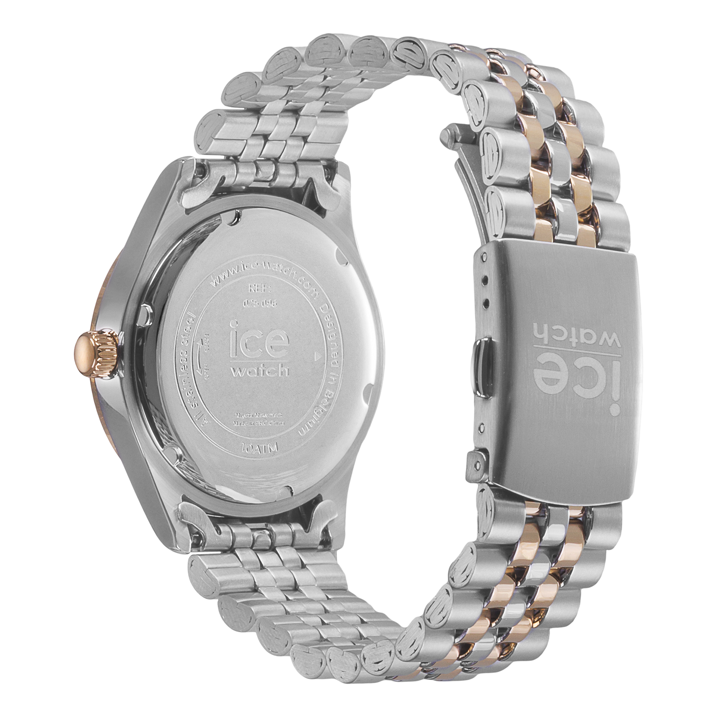 Ice Steel - Silver Gold Turquoise - Small - 3H