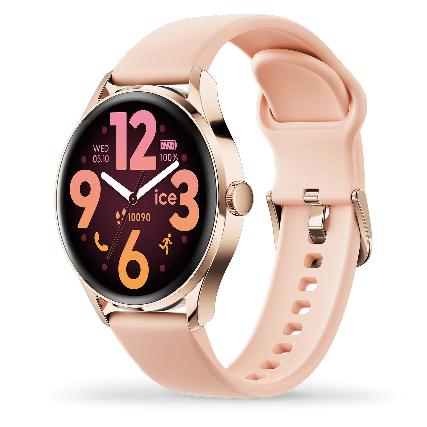 Ice Smart 3.0 - Rose Gold - Nude - Round - 1.2 - GPS