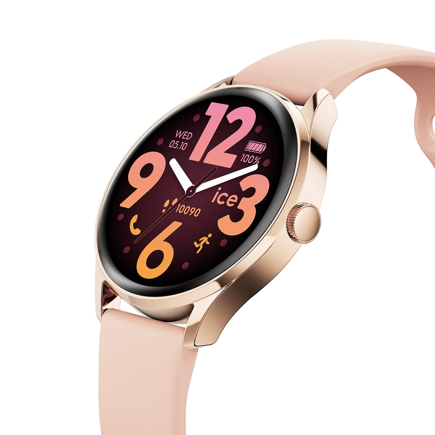 Ice Smart 3.0 - Rose Gold - Nude - Round - 1.2 - GPS