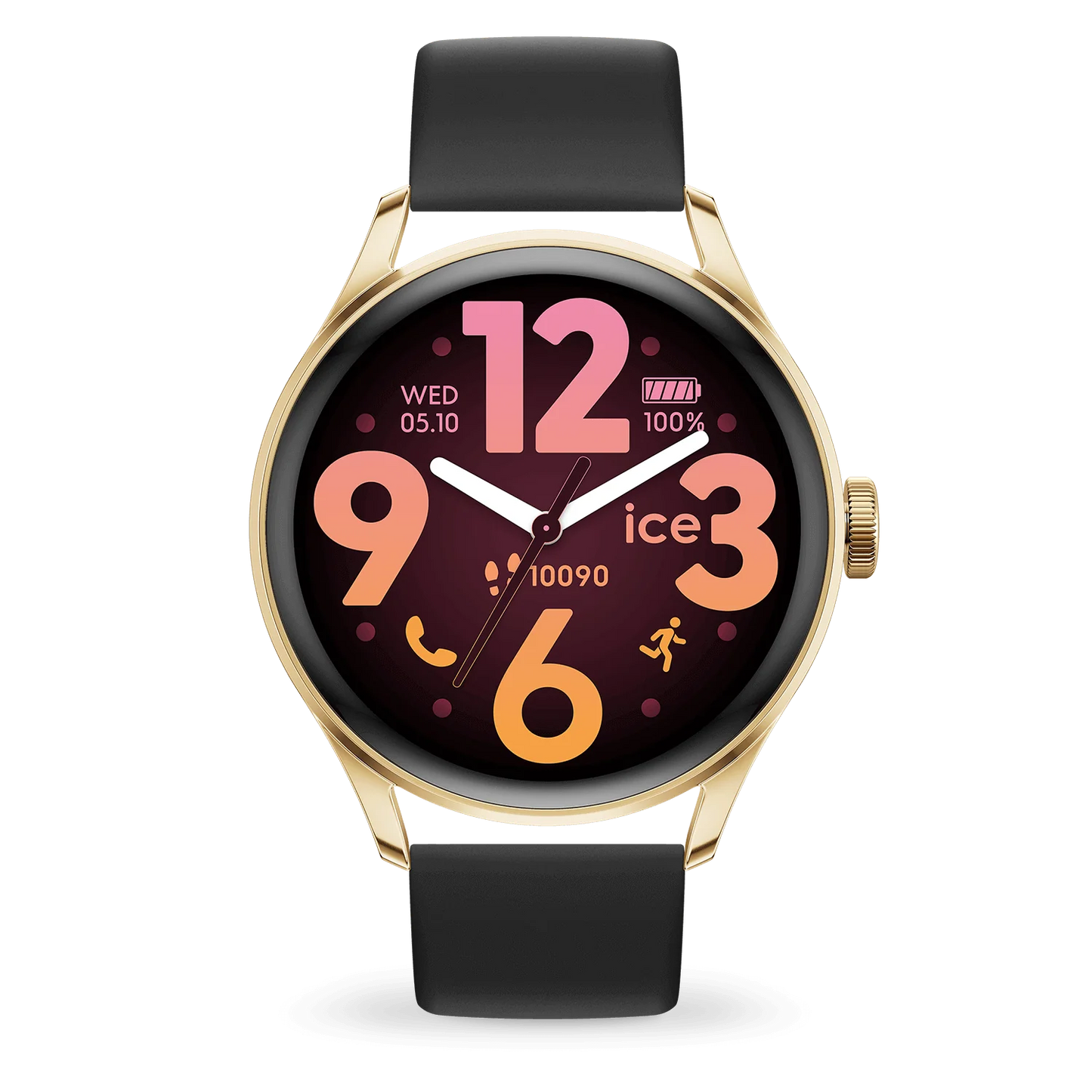 Ice Smart 3.0 - Gold - Black - Round - 1.2 - GPS
