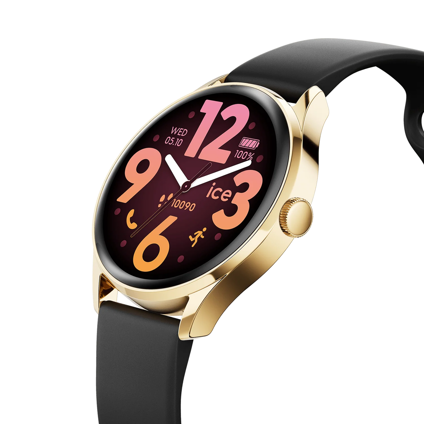 Ice Smart 3.0 - Gold - Black - Round - 1.2 - GPS