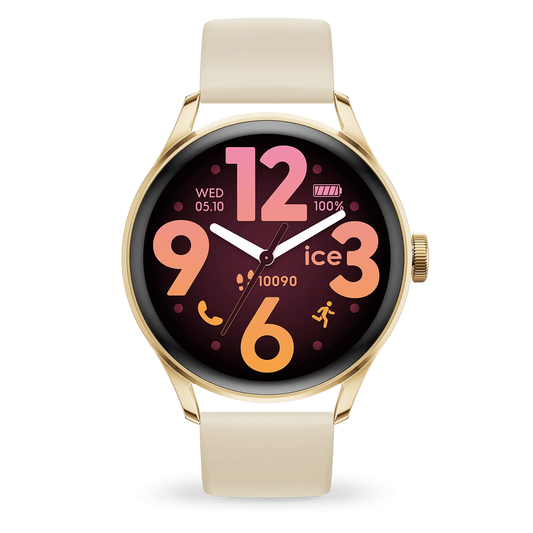 Ice Smart 3.0 - Gold - Beige - Round - 1.2 - GPS