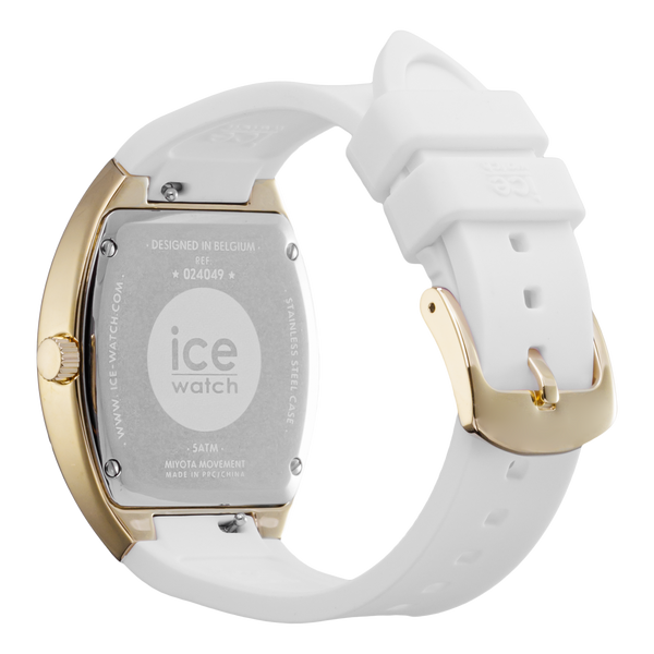 Ice Boliday - Dome Metal - White Gold - Small
