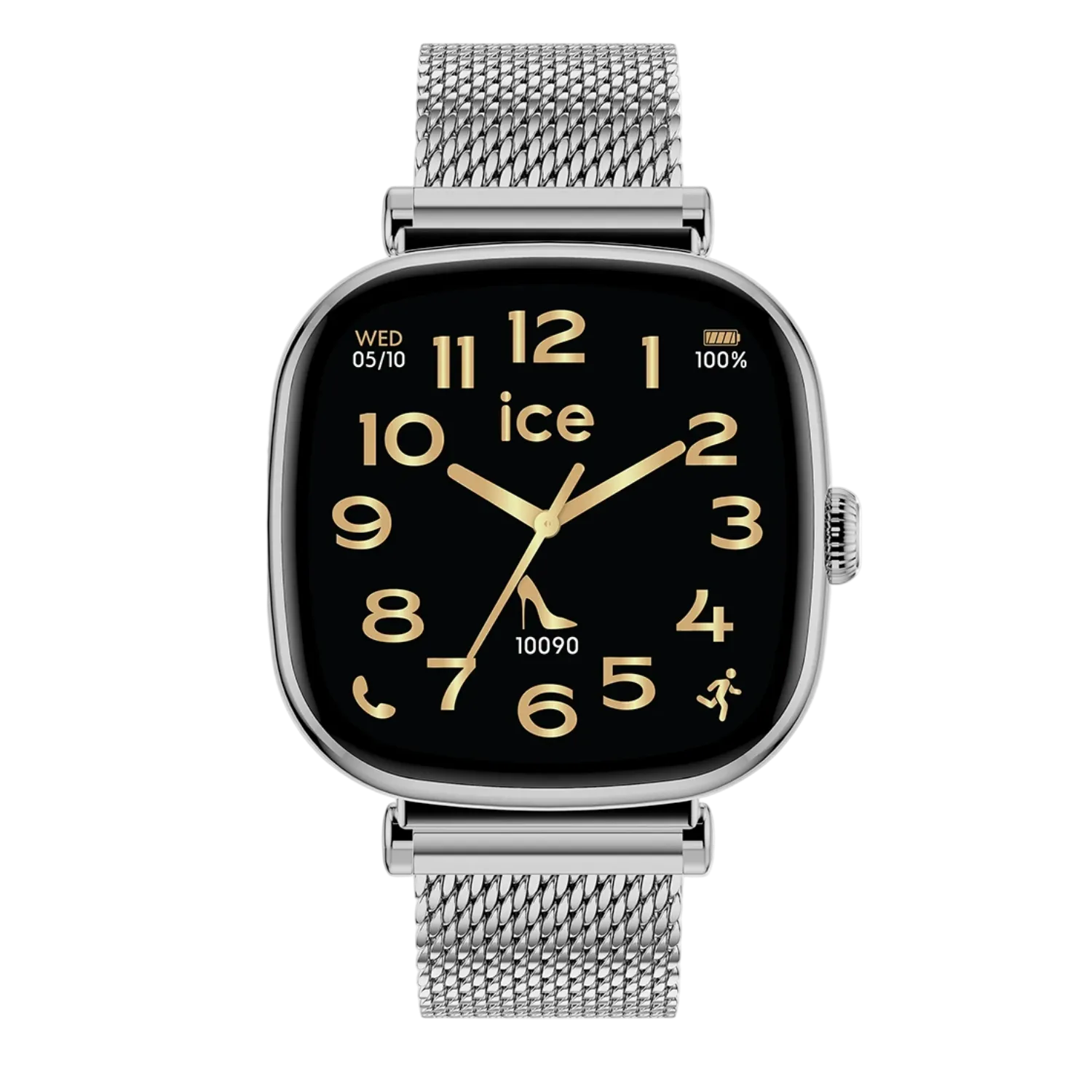 ICE SMART SQ 2.0 1.7 Silver Milanese – Ice-Watch Malaysia