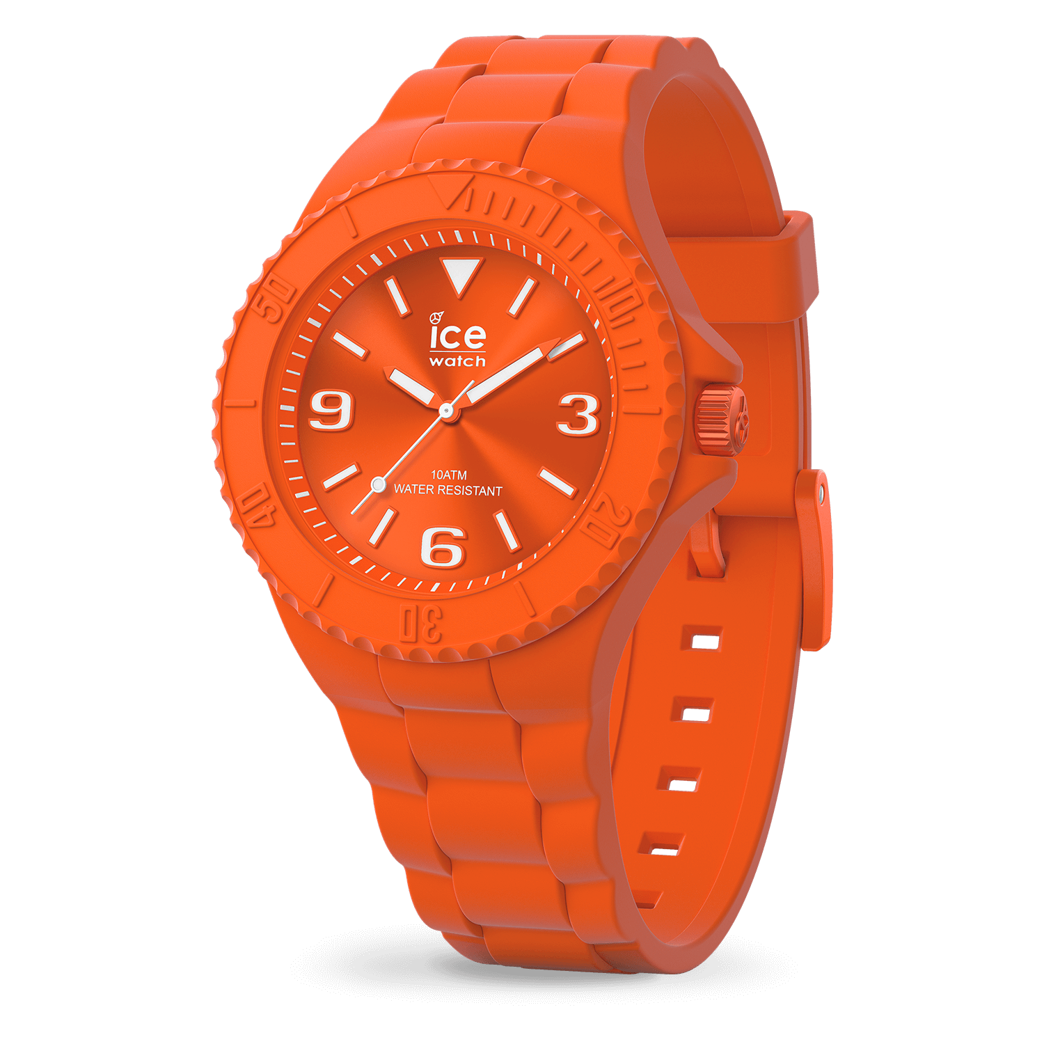 ICE outlets Men's 40mm Orange Silicon Watch