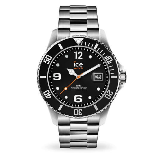 ICE STEEL - Black Silver