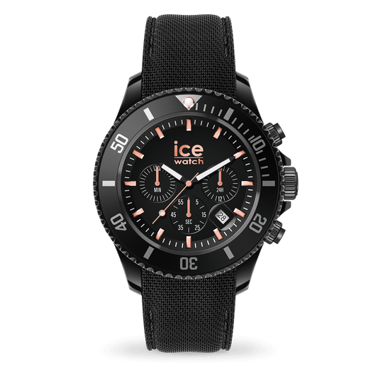 ICE CHRONO - Black Rose Gold