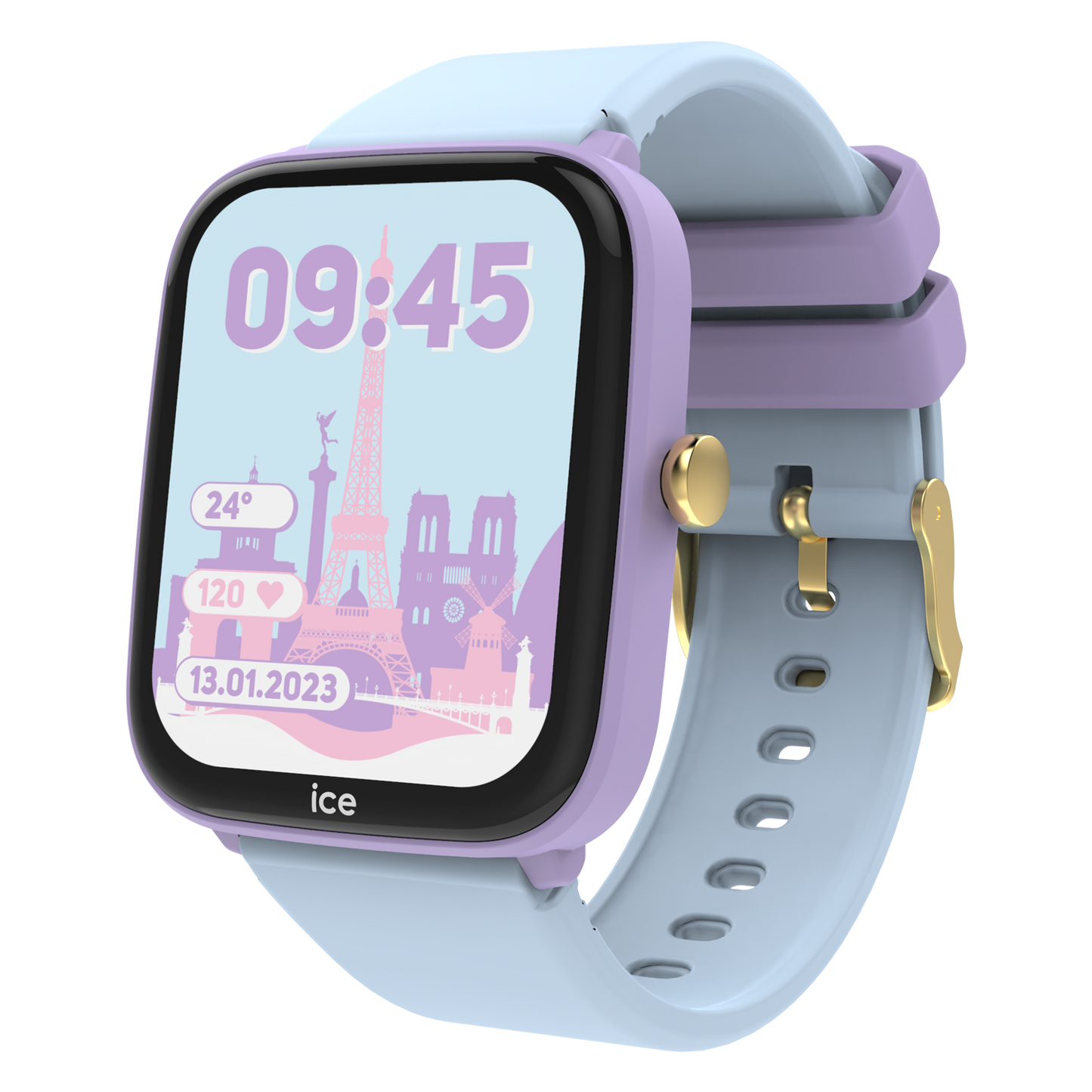 ICE SMART JUNIOR 2.0 - Purple Soft Blue