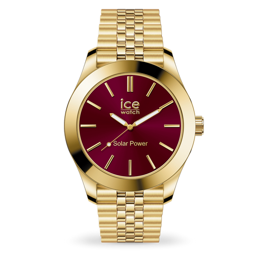 ICE STEEL - GOLD BURGUNDY - SMALL - SOLAR 3H