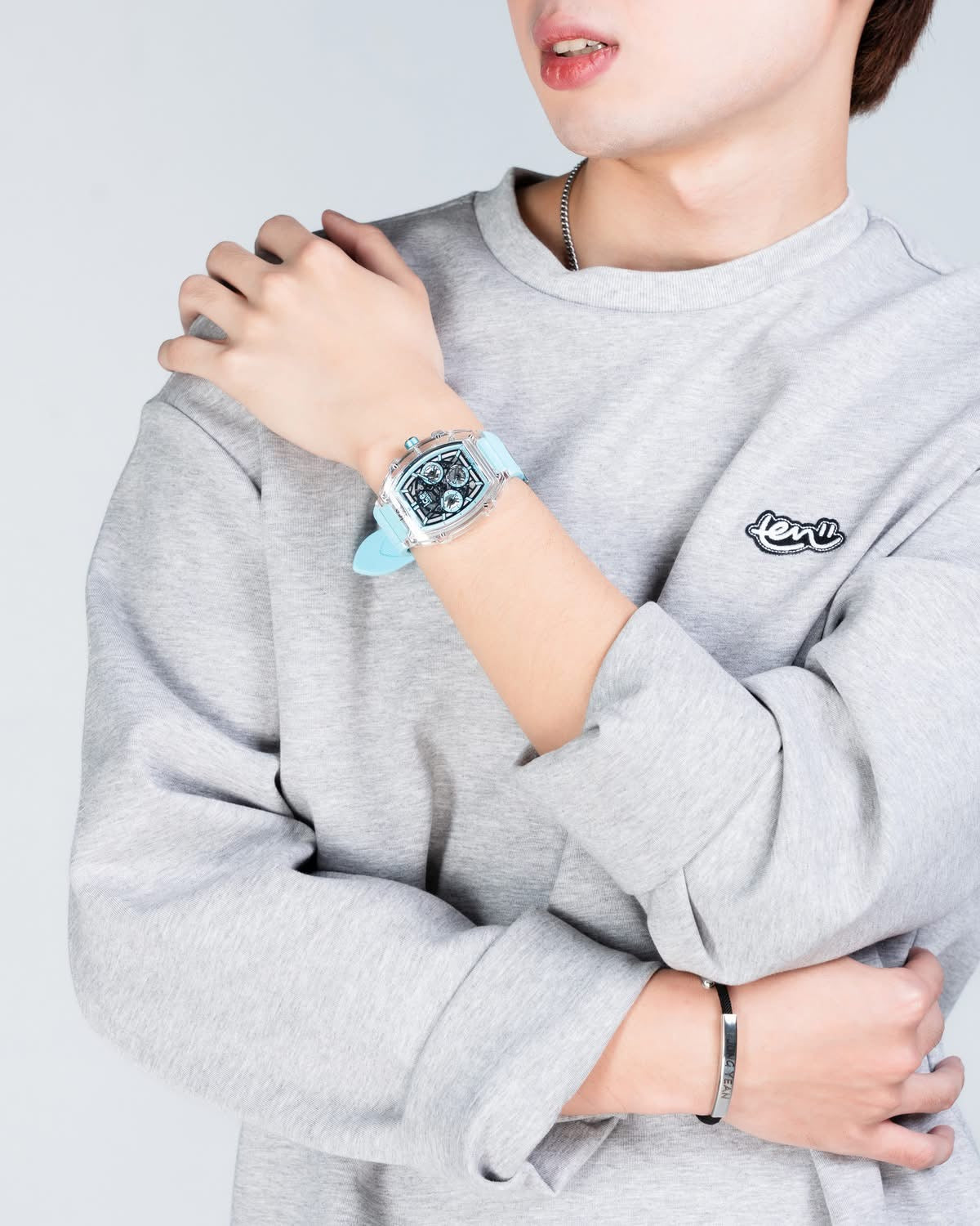ICE BOLIDAY Clear Blue Skel
