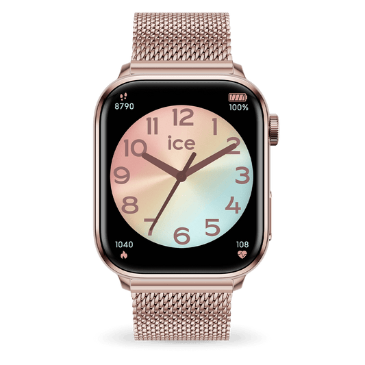 ICE SMART 2.0 - Rose Gold Milanese 1.96"