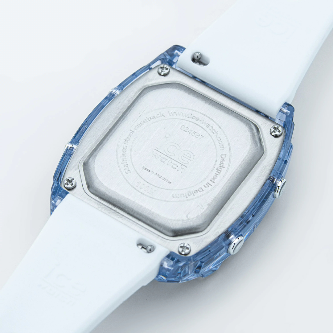 Ice Digit Boliday - White - Clear Blue - Small