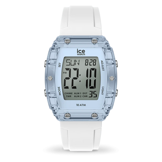 Ice Digit Boliday - White - Clear Blue - Small
