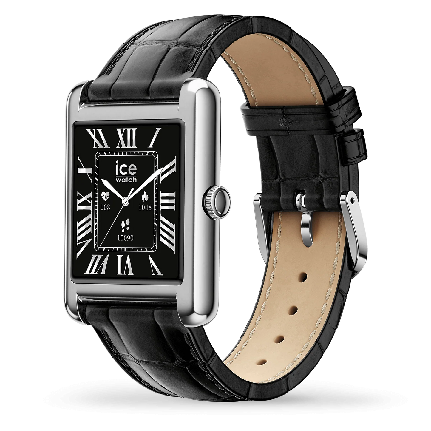 ICE smart TKS 2.0 rectangular 1.41 - Silver Black