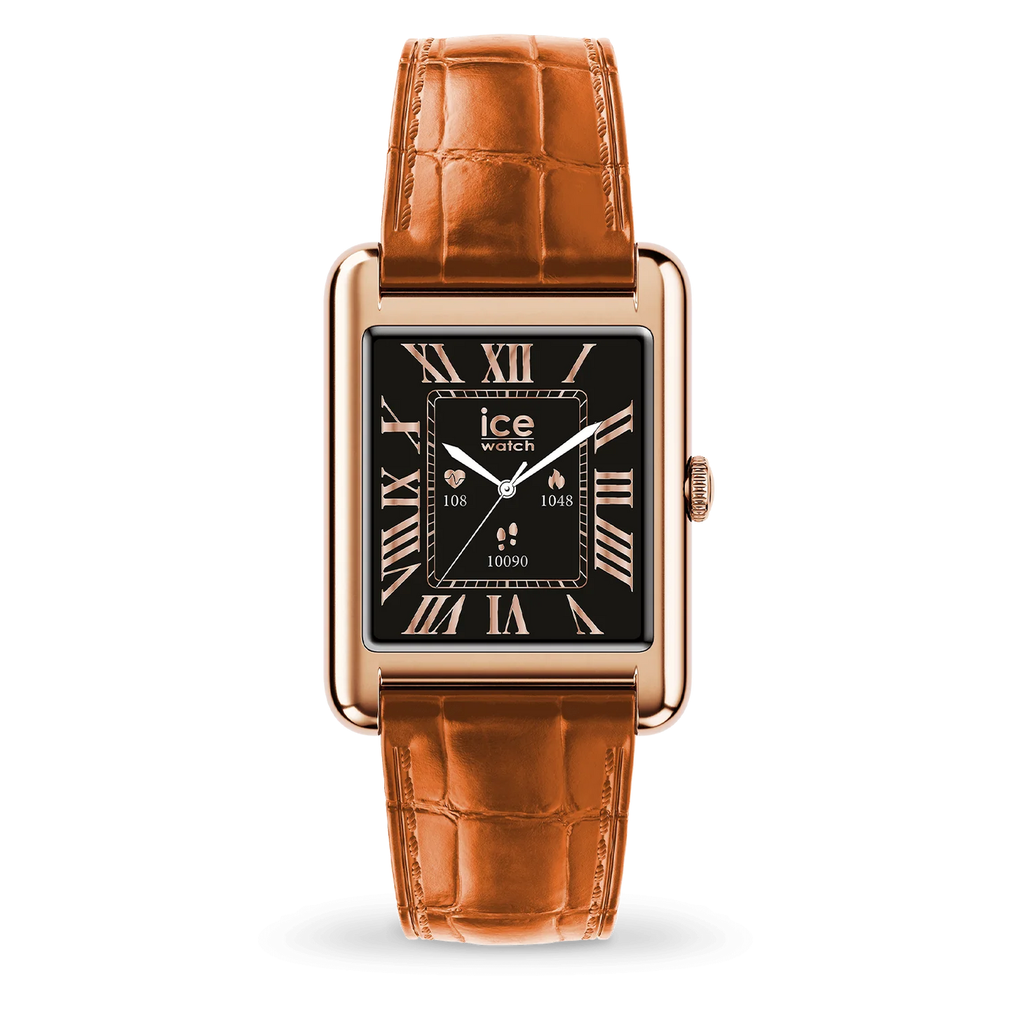 ICE smart TKS 2.0 rectangular 1.41 - Rose-Gold Cognac