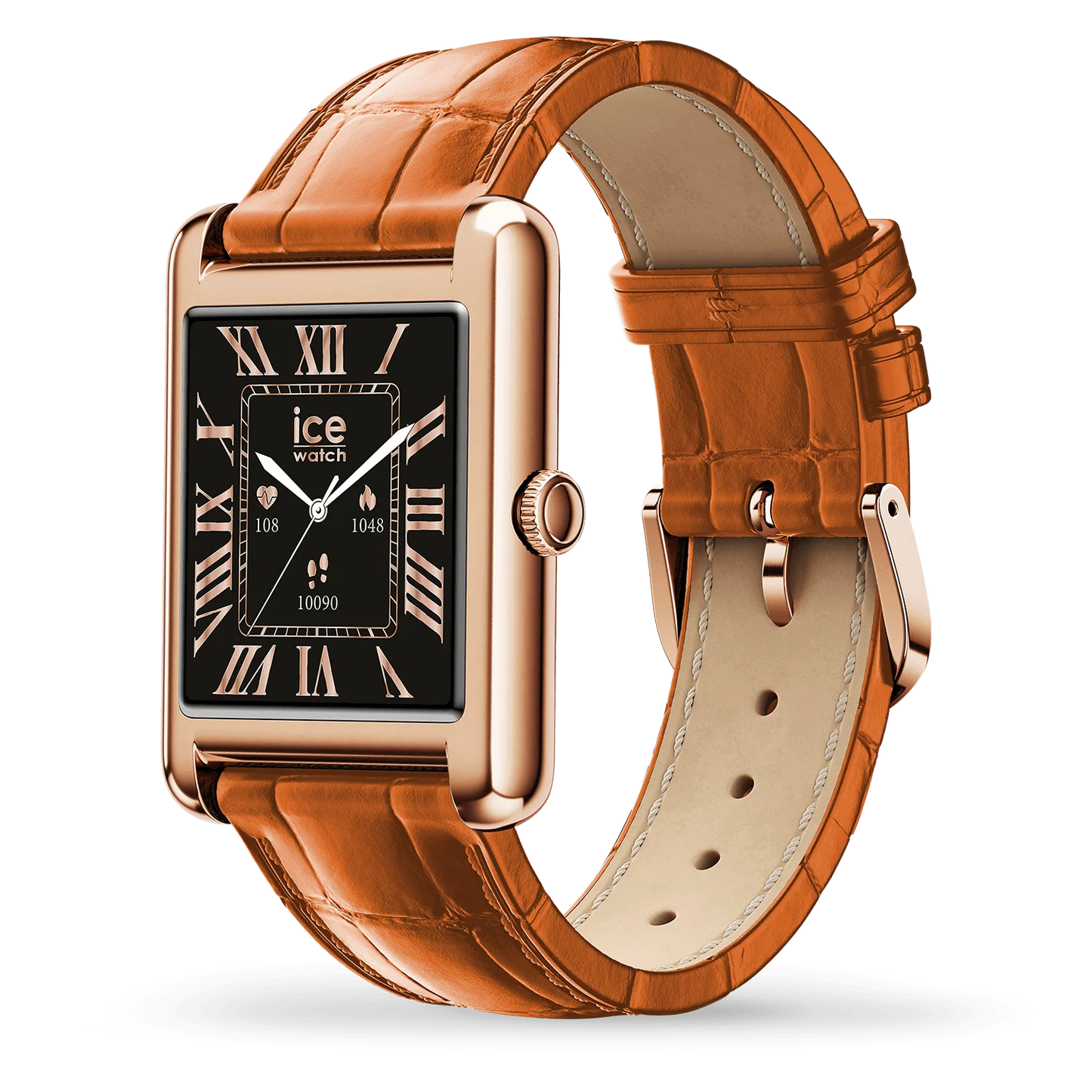 ICE smart TKS 2.0 rectangular 1.41 - Rose-Gold Cognac