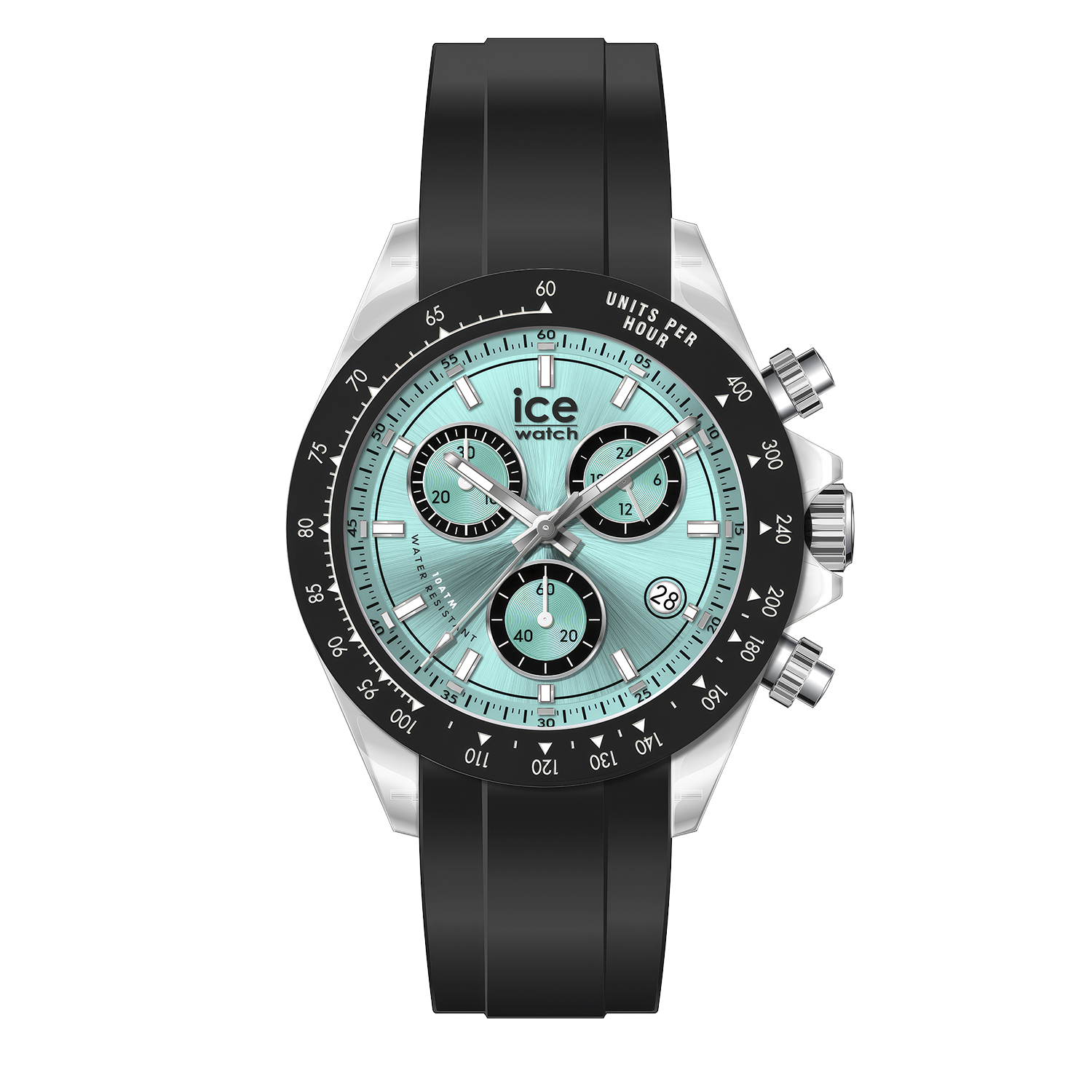 BEWATCH - Clear Black Turquoise – Ice-Watch Malaysia