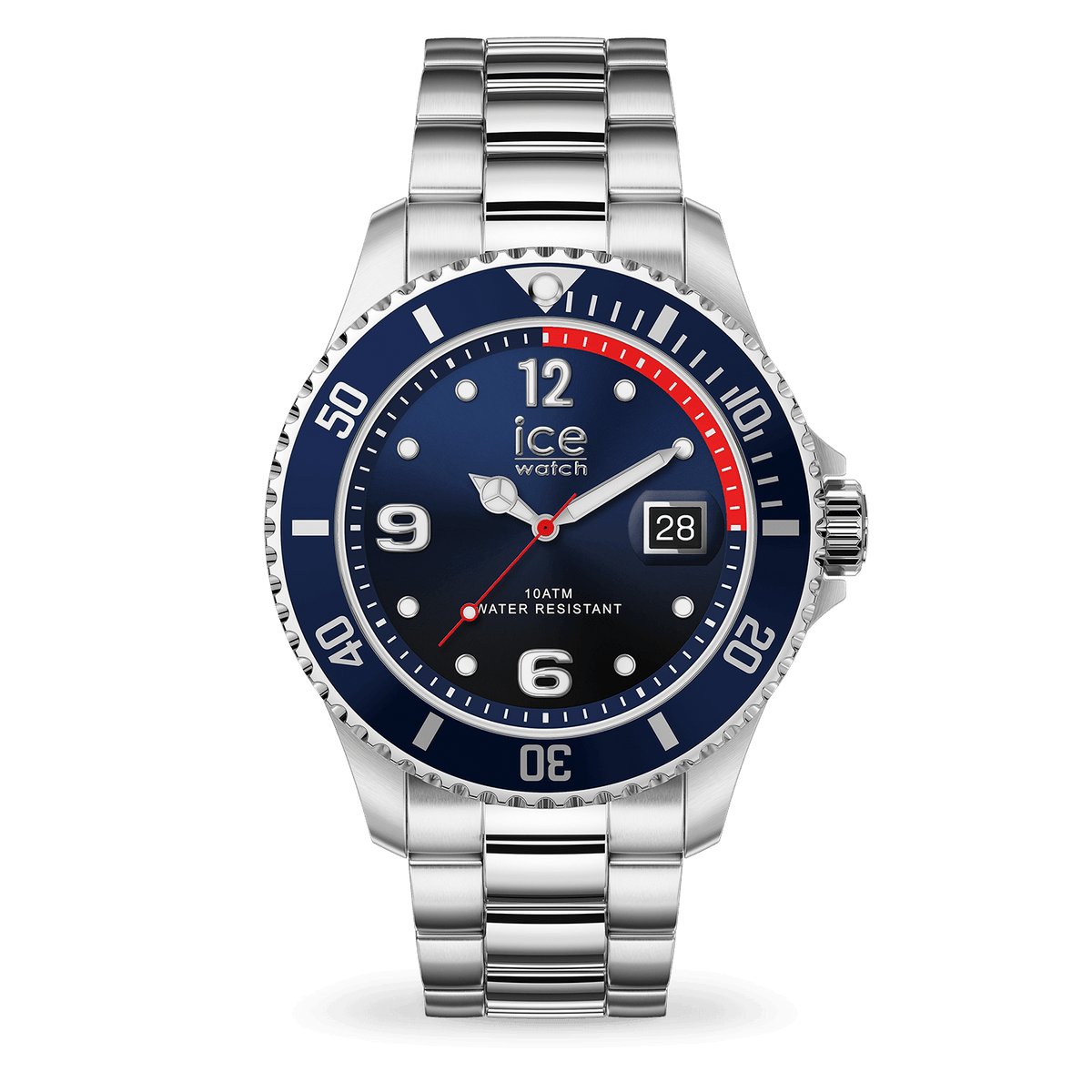ICE STEEL Marine Silver 41mm