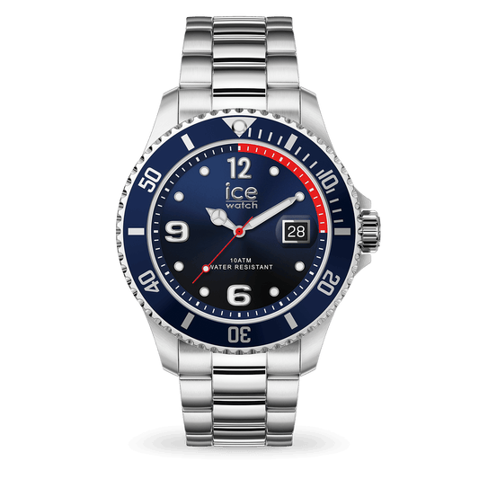 ICE STEEL Marine Silver 41mm