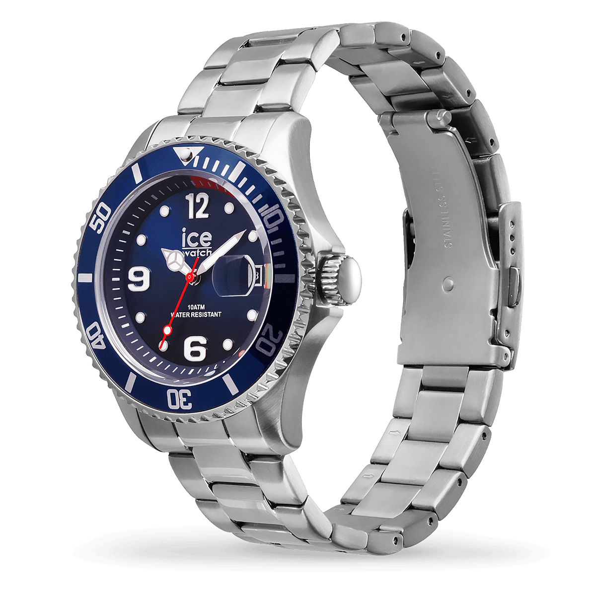 ICE STEEL Marine Silver 41mm