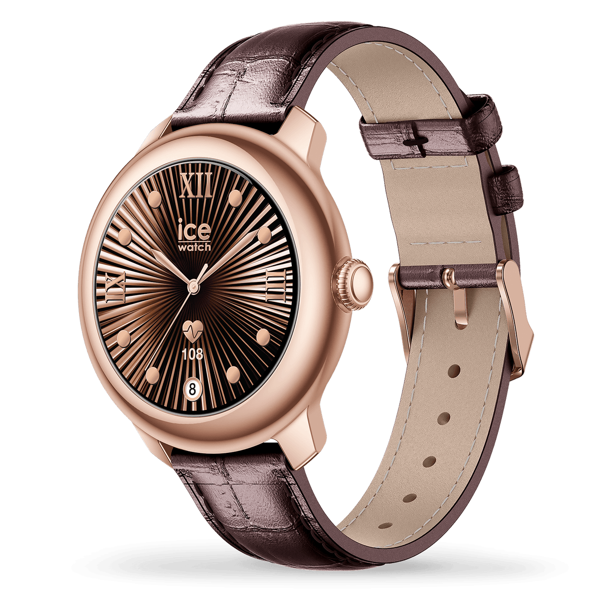 ICE SMART SP 2.0 Rose-Gold Brown 41mm